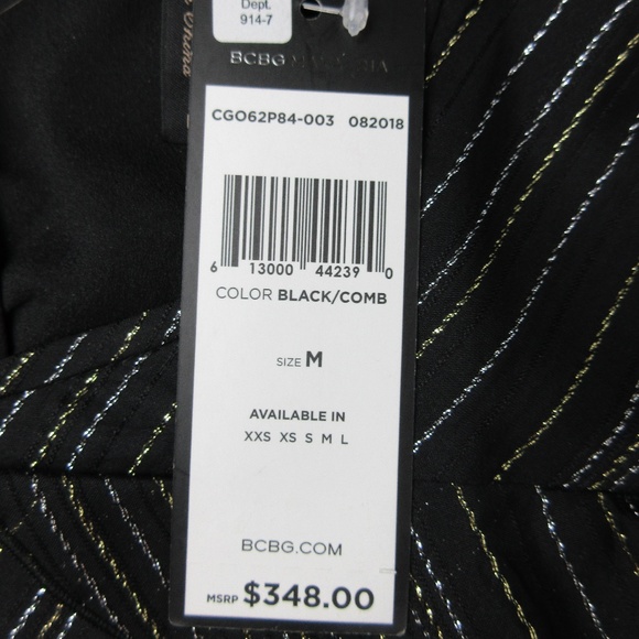 BCBGMaxazria Womens M and L Ruffle Dress NWT $348 - Picture 2 of 4